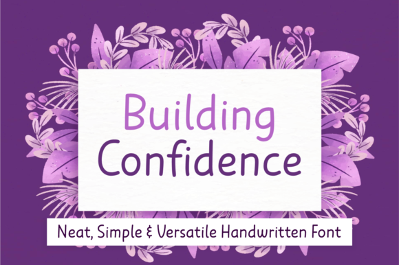 Building Confidence: A Quirky Display Font for Joyful Designs
