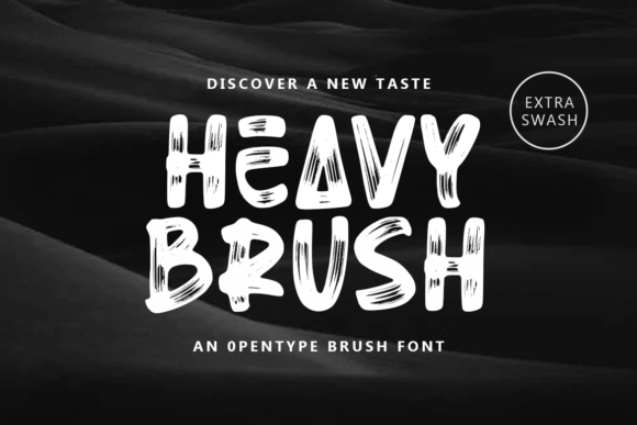 Heavy Brush: The Bold Display Font for Urban Design