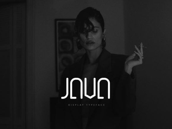 Java: The Geometric Display Font for Futuristic Branding