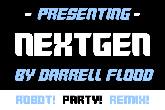 Nextgen: The Display Font That Bridges Sharp Geometry and Modern Design