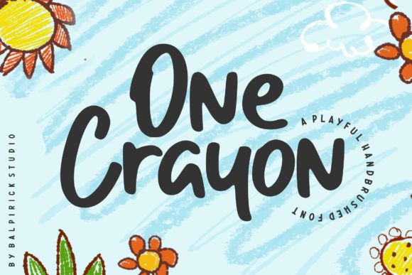 One Crayon: Evaluating a Playful Display Font for Children's Projects