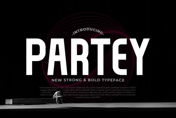 Partey: The Bold Display Font That Elevates Any Design