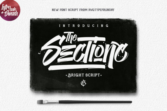 The Sectione: The Brushed Font That Elevates Urban Branding